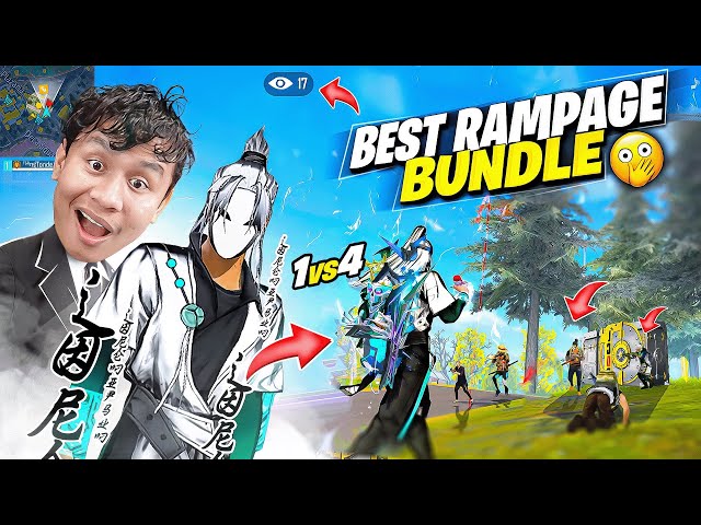 New Anime Fan Best Bundle First Solo Vs Squad Gameplay 😱 Tonde Gamer - Free Fire Max