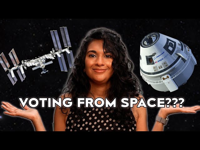 Can Boeing Starliner astronauts vote from the ISS?