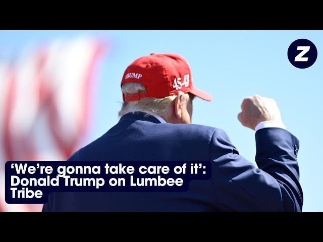 'We're gonna take care of it': Donald Trump on Lumbee Tribe #NativeVote