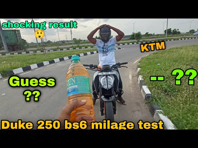 KTM Duke 250 bs6  milage test // Duke 250 bs6 milage test in tamil // Duke 250 milage test // #ktm