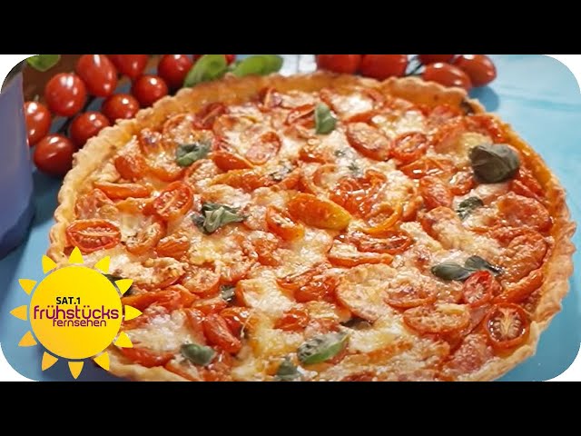 Tomaten, Parmesan und Blätterteig - so schmeckt Italien | SAT.1 Frühstücksfernsehen