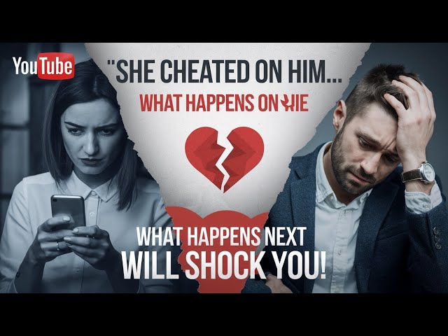 She Cheated on Him💔... The Heartbreaking Truth Revealed | Wife Cheating Story💔#heartbreak