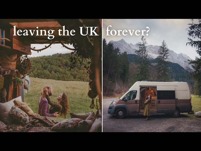 Leaving Everything Behind for a Simple Life in Nature〡Full-time van life in Europe