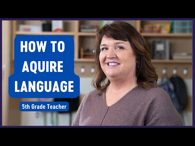 Language acquisition through GLAD!