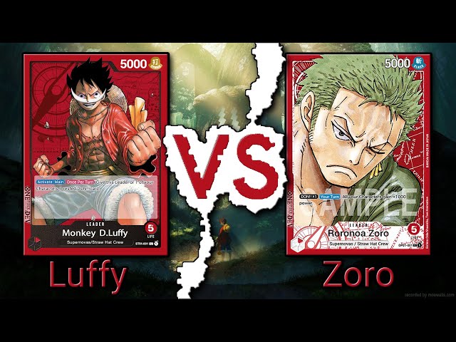 LuffyBeard VS Zoro || Top Cut Finals Matches || One Piece TCG