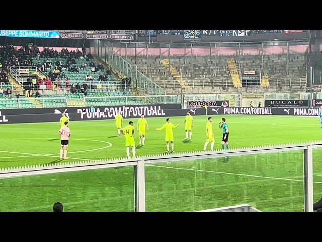 Palermo Pisa 1-2 gol Brunori