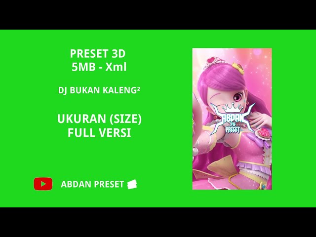 PRESET DJ BUKAN KALENG², #preset5mb #presetalightmotion #alightmotion #presetxml