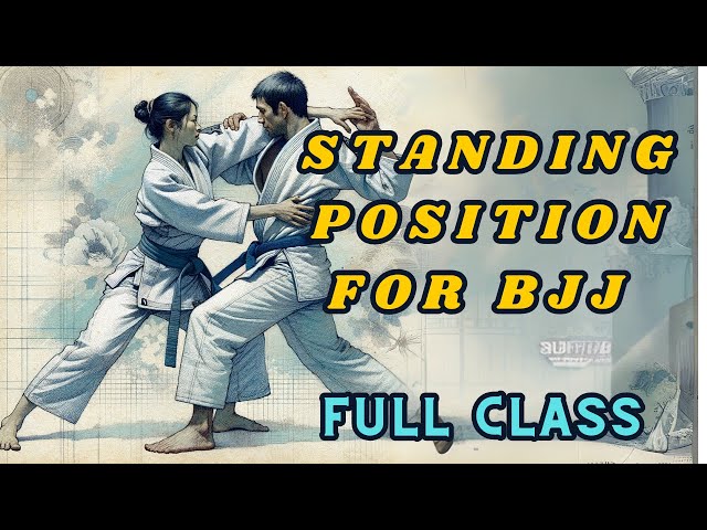 Standing Game For BJJ (Self Defense) - Full Class 1-4 "BJJ from Okinawa"