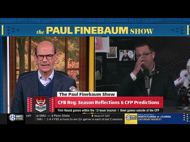 The Film Guy Joins Paul Finebaum to Preview CFP Round One | Latest on Carson Beck Injury