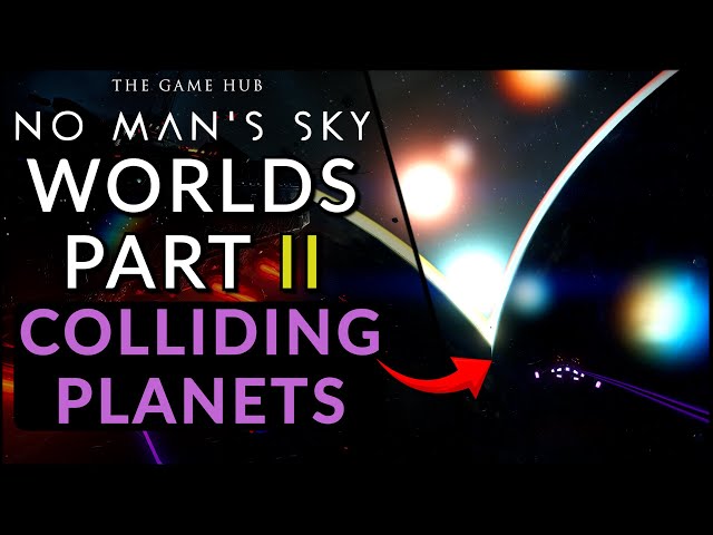 Spectacular Planet Collision in New Purple System - No Man’s Sky Worlds Update Pt. 2