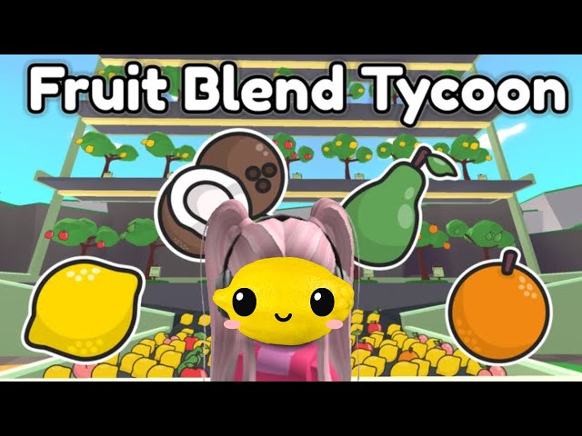 🍓🥭 BECOMING a FRUIT TYCOON in Roblox! (Can I Build the ULTIMATE Smoothie Empire?!) 🏆💰