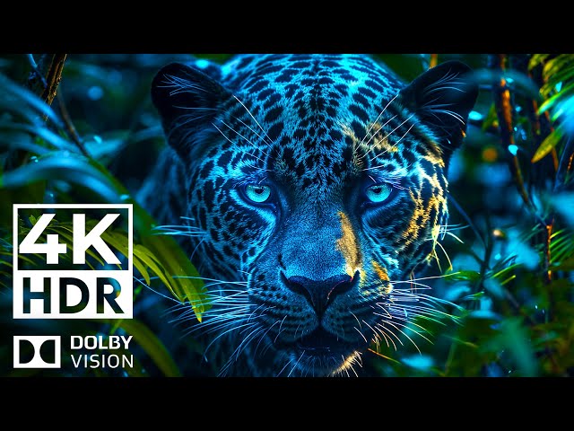 POWERFUL ANIMALS IN THE WILD WORLD 4K HDR | with Cinematic Sound