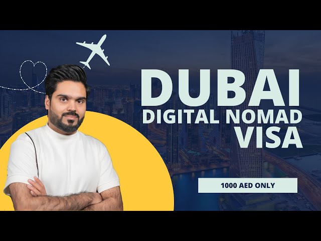 How to get Dubai Digital Nomad VISA in only 1000 Dirham | Best for Freelancers