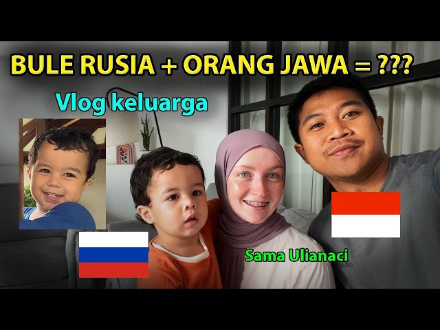 VLOG KELUARGA ANAK BULE BELAJAR BAHASA RUSIA | MAIN KE RUMAH MERTUA | BAHAGIA HIDUP DI DESA