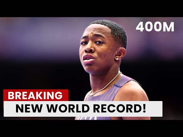 Quincy Wilson JUST Set a NEW WORLD RECORD Again! || Track And Field 2025