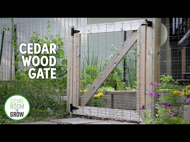 DIY Garden Gate | Simple and Long-Lasting