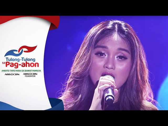 Angela Ken performs Sila Pa Rin | Tulong-Tulong Sa Pag-ahon