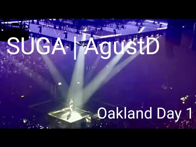 Suga | AgustD -Trivia:Seesaw- Oakland day 1 #agustd