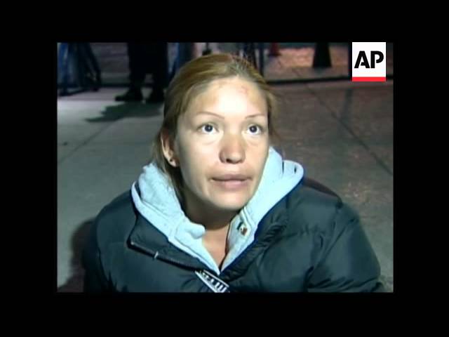 Elvira Arellano protests outside US embassy