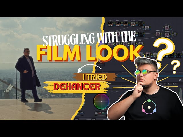 Finally a tool for the FILM LOOK 🎬 , or not 🫤? DEHANCER Breakdown