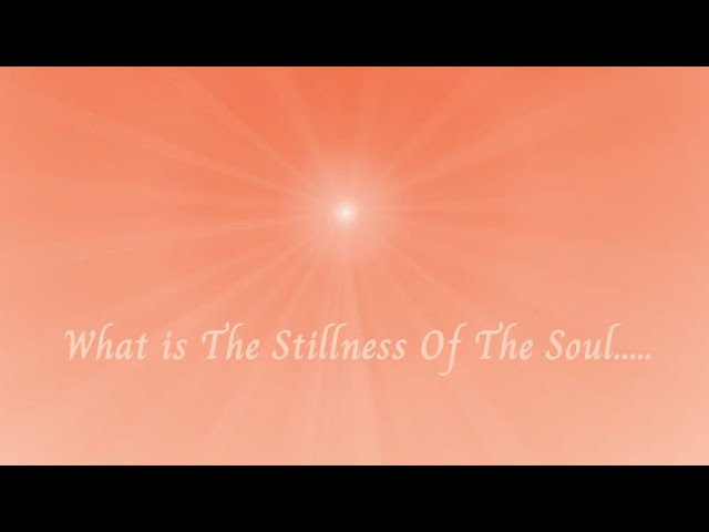 What Is The Stillness Of The Soul..?- BK Rini USA