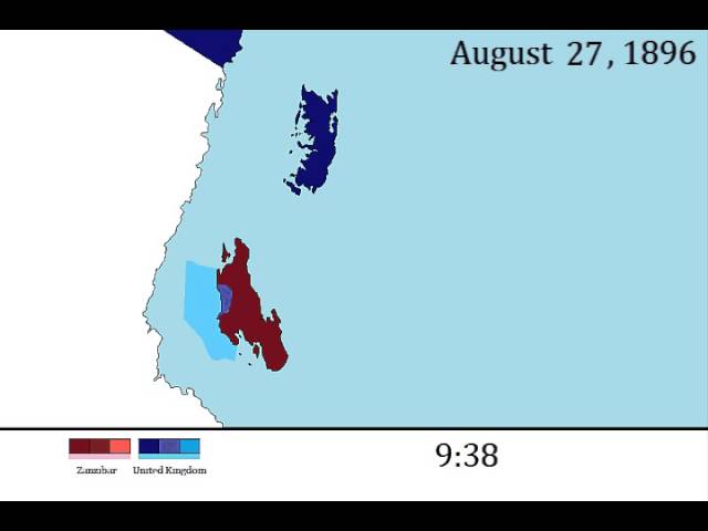 The Anglo-Zanzibar War: Every Minute