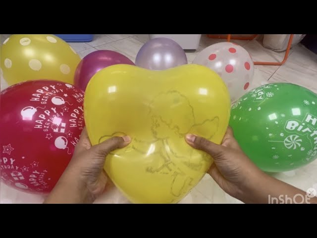 Relaxing Balloon Video Part19#satisfying #ballon#fun#burst#asmr#balloons#popping|