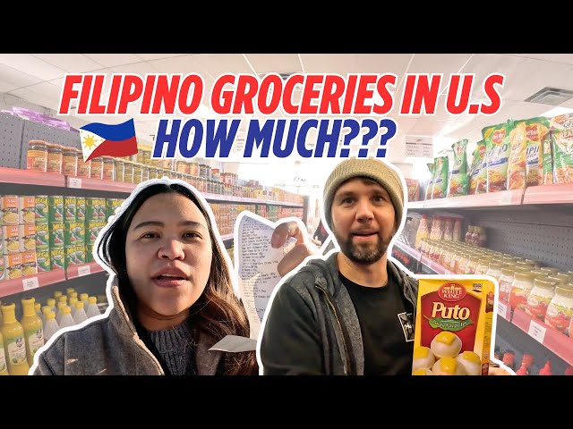 Filipino Grocery Shopping in America: What’s the Price?