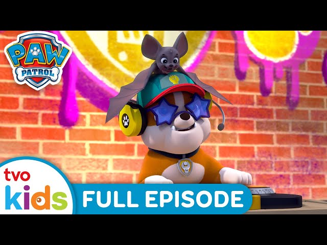 Pups Party with Bats 🦇 | 🐾 PAW PATROL 🐶 | Rescue Dogs Help Adventure Bay 🏡 | Season 4 | TVOkids