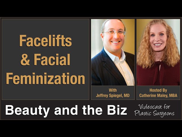 Facelifts & Facial Feminization — with Jeffrey Spiegel, MD Videocast