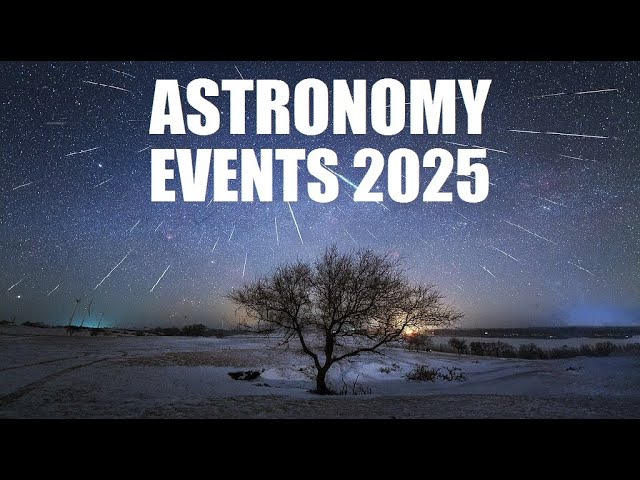 Astronomical Events 2025: Eclipses, Glowing Planets, Meteor Showers, Supermoons, And More