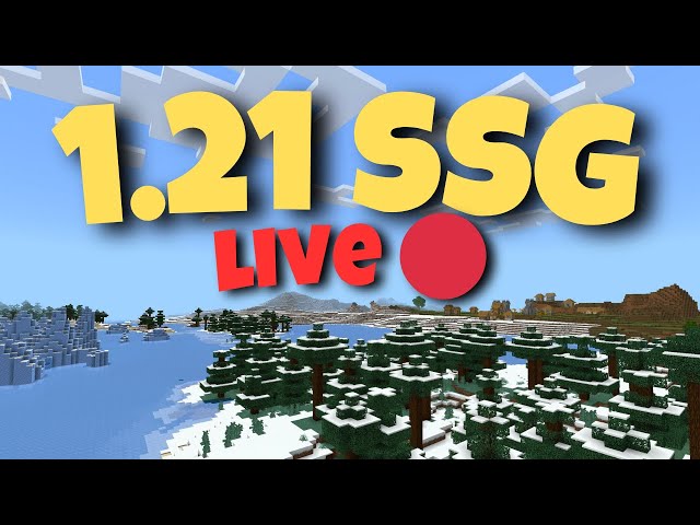 Minecraft 1.21 SSG Speedruns for World Record!