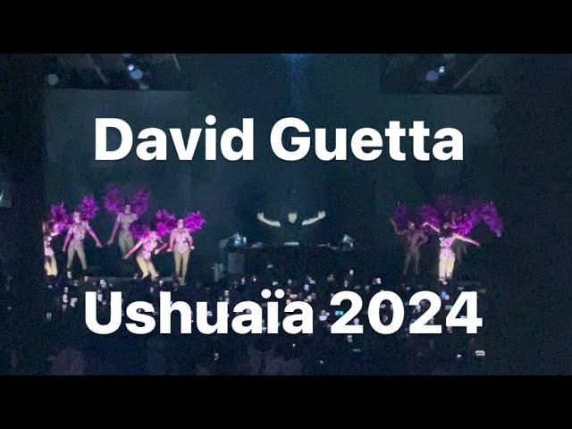 David Guetta in Ushuaïa Ibiza 2024.