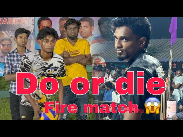 Do or die 🔥 | Best match 😱😱😱 | Gayle friends vs  sachin friends | #dangerboysvolleyballmatch