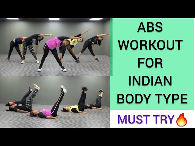 ABS WORKOUT FOR INDIAN BODY TYPES  #JoinOurNewWorkoutSeries