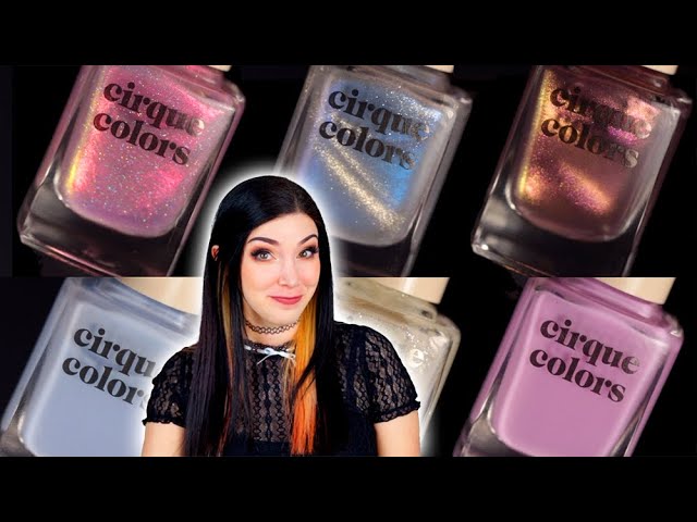 Cirque Colors Angel Baby Nail Polish Collection Swatch and Review || KELLI MARISSA