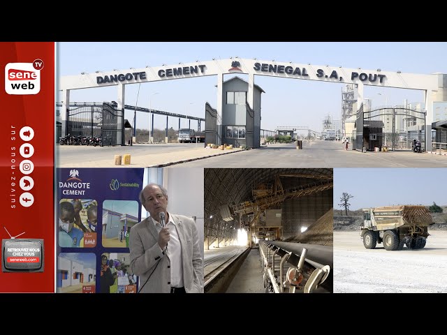 Dangote Ciment : Le nouvel essor de fabrication de ciment au Sénégal