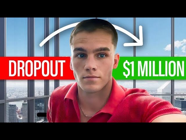 I Dropped Out Of High School And Became A Millionaire. (my story)