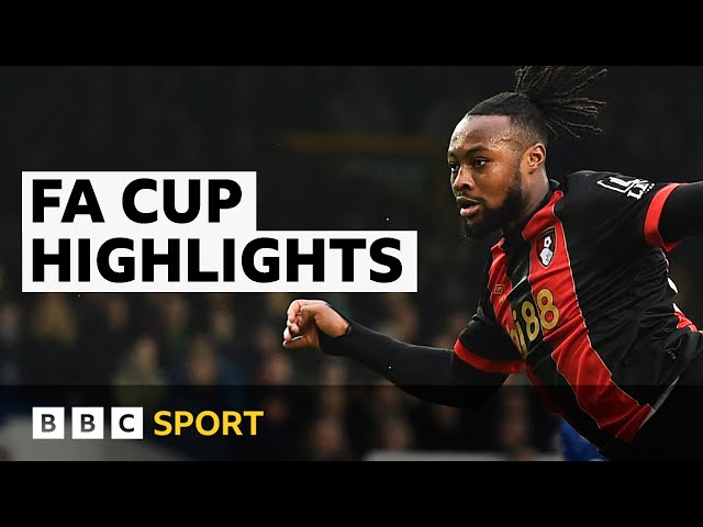 Semenyo score BIZARRE penalty in Bournemouth win | FA Cup | BBC Sport