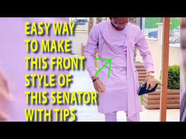 Easy Way to Cut and Stitch this Front Style on the Senator with Tips and Tricks