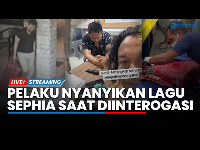 🔴Pelaku Mutilasi Ngawi Nyanyi Lagu Sephia saat Diinterogasi Polisi hingga Iming-imingi Korban Uang