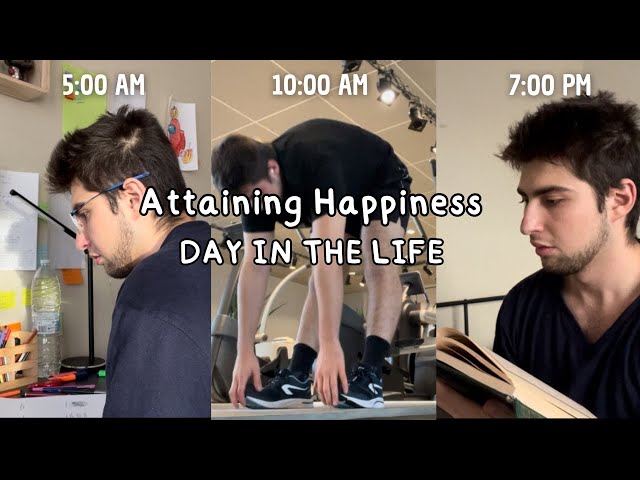 Day In The Life as a Young Muslim Student / Attaining Happiness