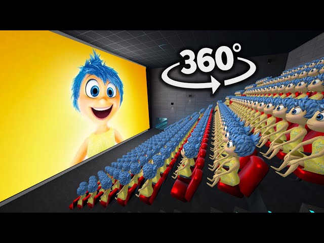 Inside Out 2 360° - CINEMA HALL | VR/360° Experience [ JOY EDITION ]