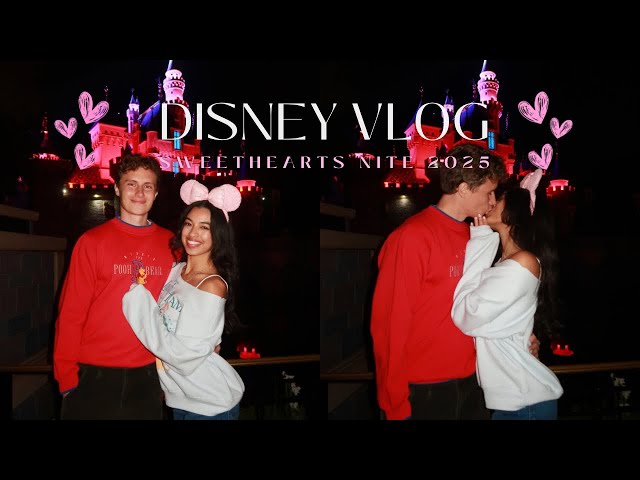 DISNEY VLOG ♡ sweethearts nite @ disneyland ♥️