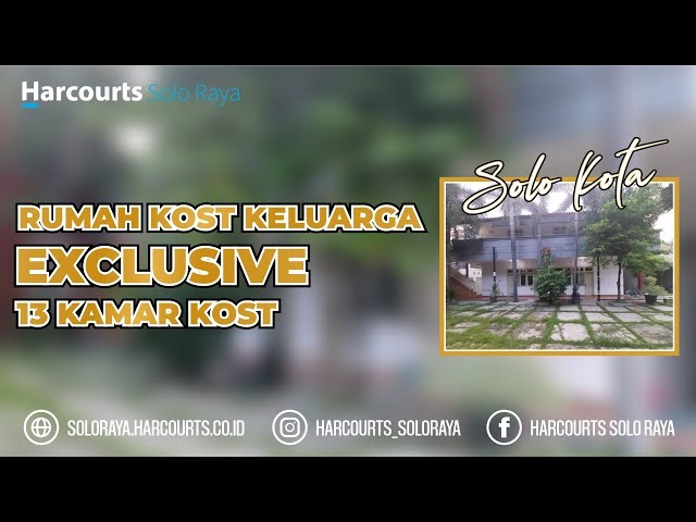 REVIEW JUAL RUMAH Kost Keluarga Exclusive 13 Kamar Kost