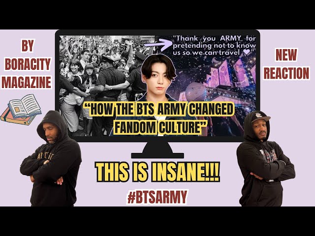 "How The BTS Army Changed Fandom Culture" BY Boracity  &  JUNGKOOK - Standing Next To You | REACTION