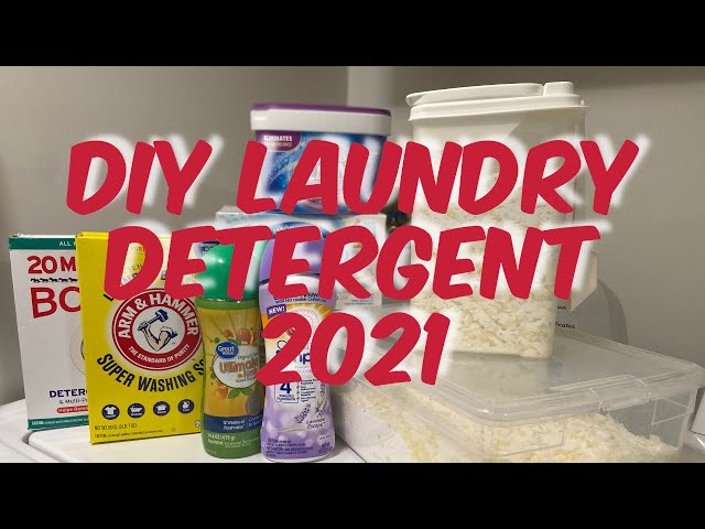 DIY LAUNDRY DETERGENT/HOW TO MAKE YOUR OWN LAUNDRY DETERGENT/MISSNATURALSHAY