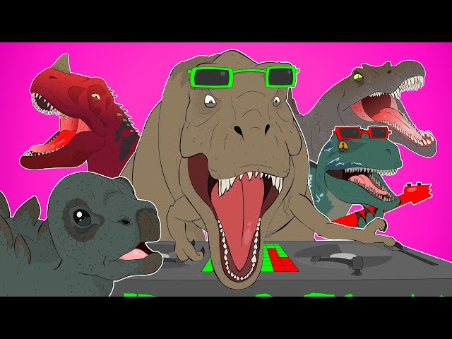 ♪ JURASSIC WORLD HUNGRY DINOSAURS THE MUSICAL - Animated Song