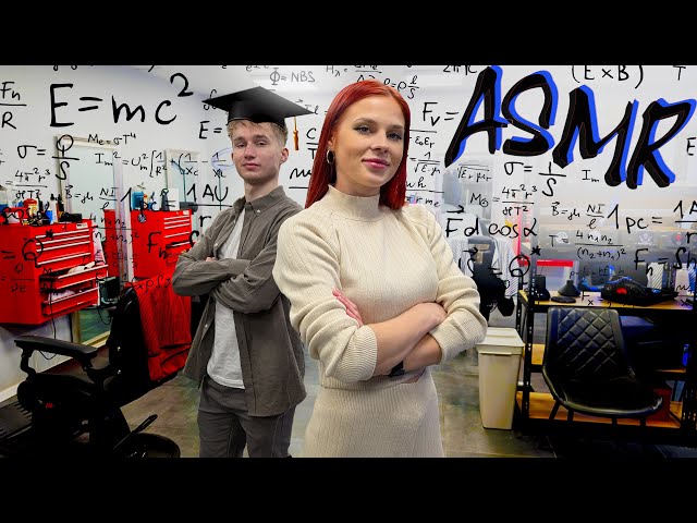 💈Student's Visit to the Barber🤓Haircut & Massage and Funny Moments | ASMR for Relaxation Krakow🤍❤️