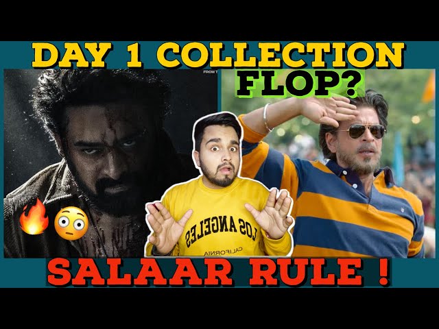 Dunki day 1 vs Salaar day 1 box office collection ||  Salaar Rule || #dunki #srk #prabhas #salaar